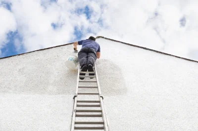 Peinture extérieure à Bourthes — façades et ravalement